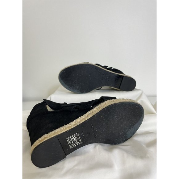 Balenciaga Open Toe Suede Wedges - Picture 4 of 7